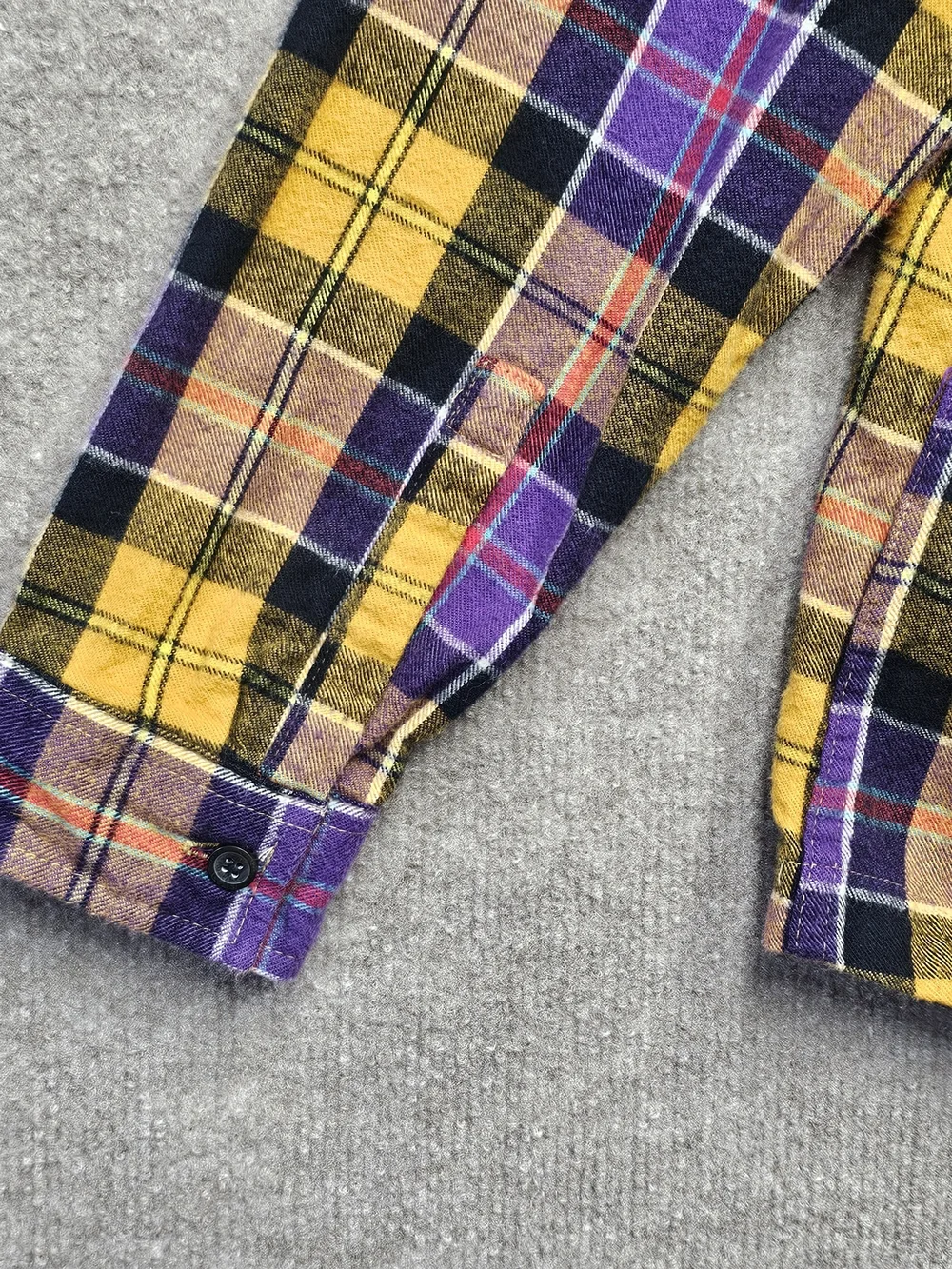 L.L.Bean Plaid Flannel Hooded Jacket Large Relaxed Fit Full Zip Cotton Y2K